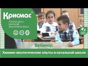 Демонстрационные химико-экологические опыты в начальной школе. Вебинар.