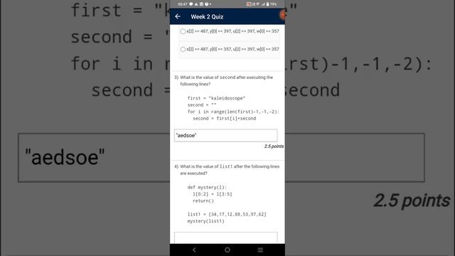 Programming, Data Structures and Algorithms using Python | Week 2 Quiz | Assignment 2 Soluti | NPTE смотреть онлайн