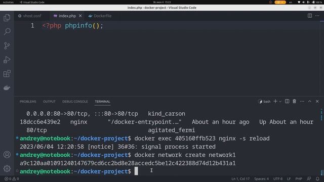 Докер с нуля - практический пример. Как запустить docker nginx, php-fpm, mysql, phpmyadmin смотреть онлайн