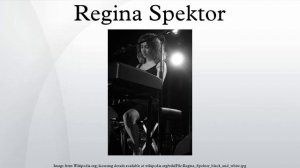 Regina Spektor