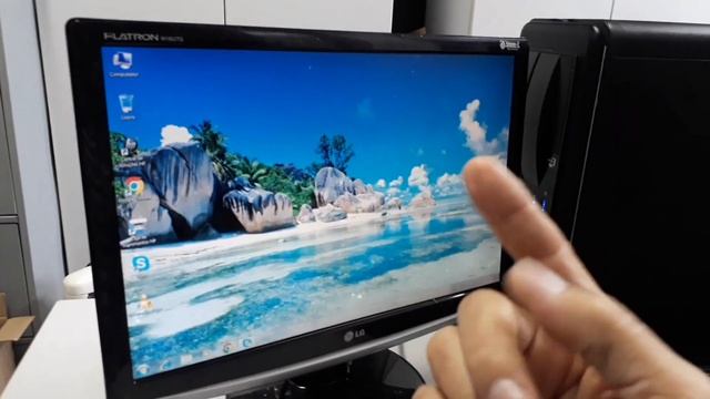 Monitor LG 19" W1952TQ (c/ Detalhes) смотреть онлайн