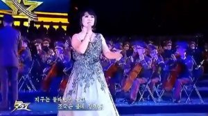 Концерт в Пхеньяне по случаю прибытия российской делегации.