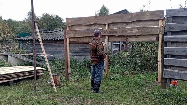 дешевый забор своими руками часть-2 смотреть онлайн