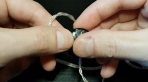 Кабель KZ медный и серебряный гибрид 8 Core