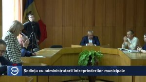 Ședința cu administratorii întreprinderilor municipale