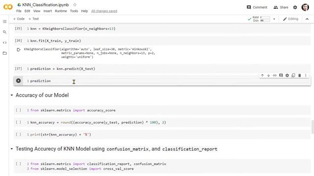 K Nearest Neighbor | KNN | sklearn KNeighborsClassifier смотреть онлайн