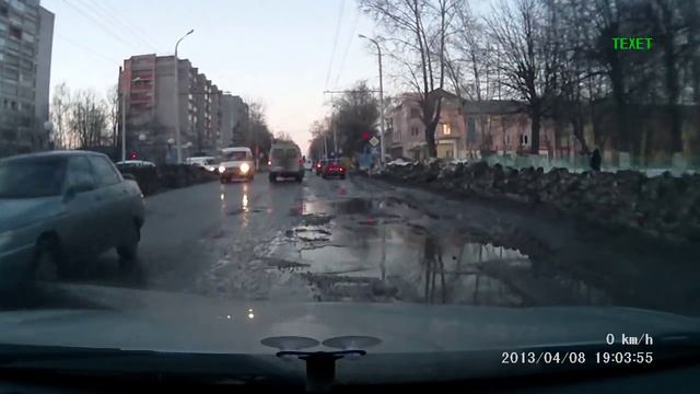 ул. Ленина, Кострома, весна 2013 смотреть онлайн