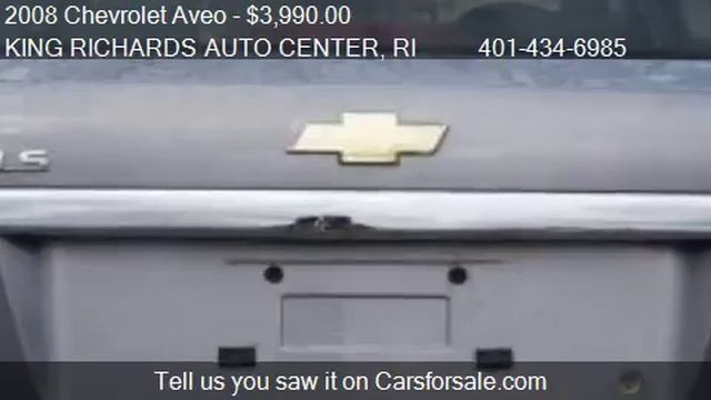 2008 Chevrolet Aveo LS - for sale in East Providence, RI 029 смотреть онлайн