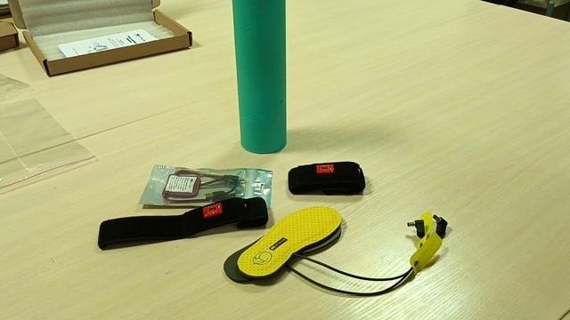 Стельки с подогревом для детей / детские стельки (HotWalker/Тепловичок)