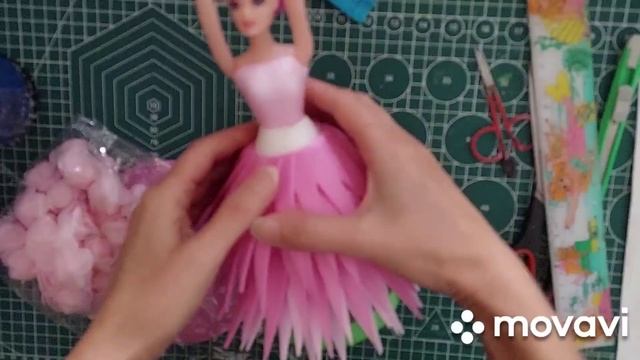 МК кукла-светильник из изолона. Бюджетный вариант. смотреть онлайн