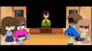 •The reaction of Chara and Frisk's parents on the video• •🇷🇺/🇬🇧• •Gacha club• •S o k o•