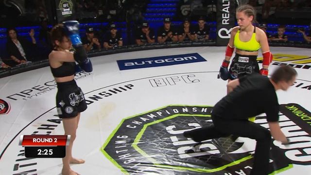  1 KSENIA NIKOLAEVA vs SVETLANA SPETSYAN BFC 56