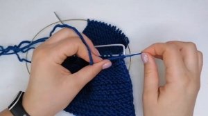 Вяжем шарф-бант для девочки