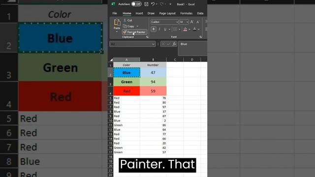 Excel Quick Tip #1 - Locking Format Painter | Quick and Easy