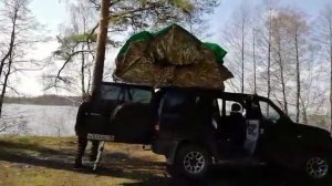 Палатка на крышу авто своими руками