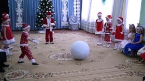 Танец Морозиков Подготовительная группа