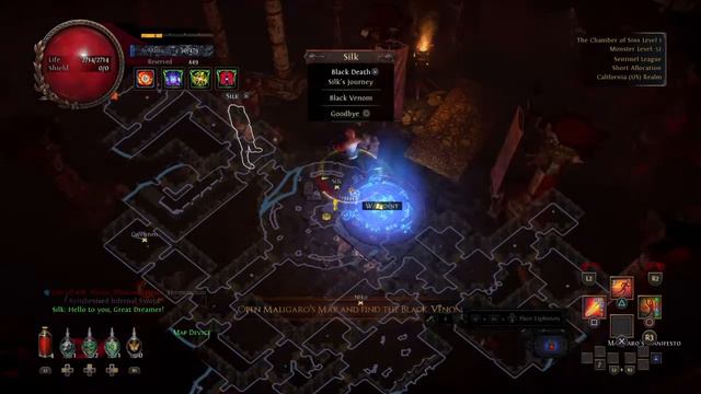 [POE-PS4] Path of Exile 3.18 Champion EA totem のんびり呑みながら