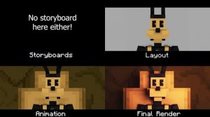 (Behind the Scenes) "Art of Darkness" Minecraft Bendy and the Ink Machine Animated Music Video