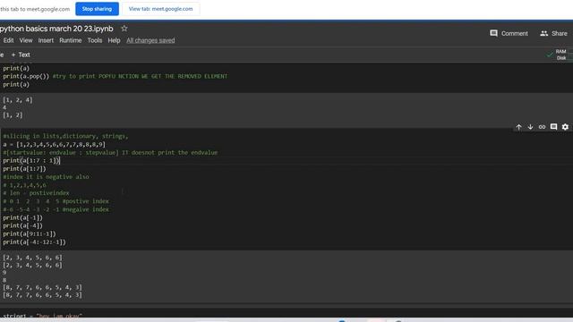 CLASS DAY 2 LIST METHODS AND STRING METHODS