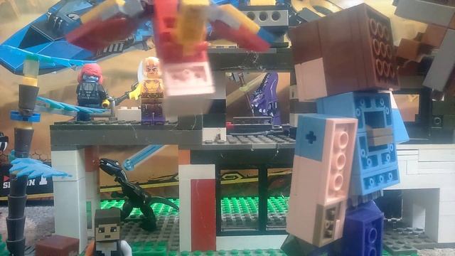 Лего ниндзяго анимация. Побег из игры. Вторжение из майнкрафта. Лего майнкрафт. Зелёный kot кот Ч.О смотреть онлайн