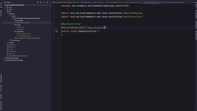 Spring boot Many to Many #spring #manytomany #jpa смотреть онлайн