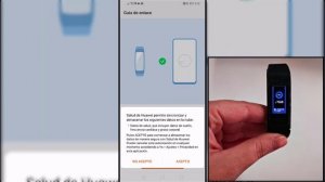 Cómo sincronizar y enlazar Huawei Band 3 Pro