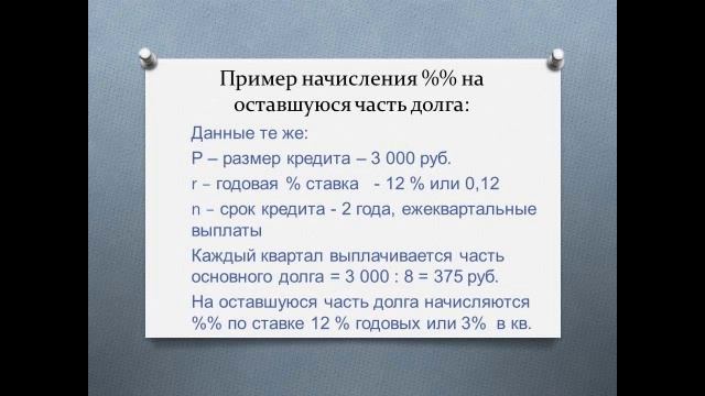 Потребительский кредит. Сколько переплачиваем? смотреть онлайн