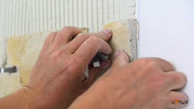 Видеоролик об укладке искусственного декоративного камня смотреть онлайн