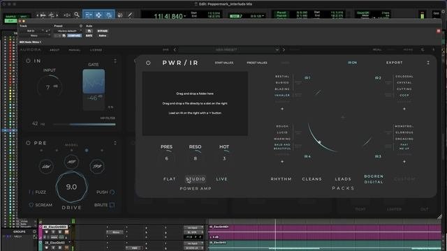 Aurora DSP Rhino : "Идеальный" Гитарный усилитель плагин