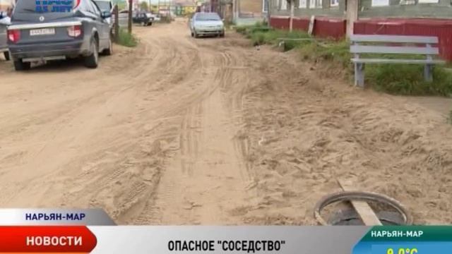 Открытый канализационный люк угрожает здоровью нарьянмарцев смотреть онлайн