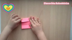 Оригами рюкзак для куклы. Мини-рюкзак!!!