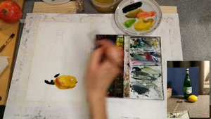 Пишем Акварельный этюд