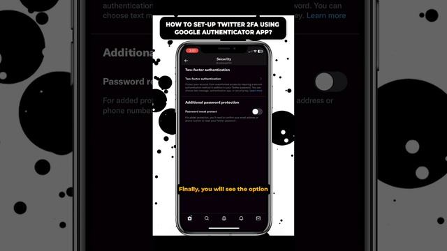 How to set-up Twitter two factor authentication using Google Authenticator app?