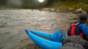 Прохождение Хомутовских порогов на Мрассу