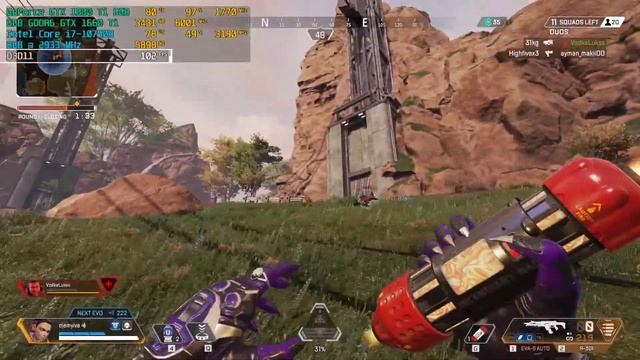 Laptop Gaming ASUS ROG Strix G15 G512LU - Apex Legends Gameplay & FPS смотреть онлайн