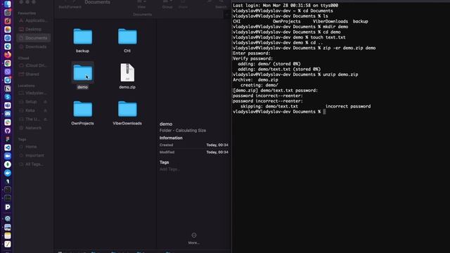How to crack zip file with a password on macOS | fcrackzip смотреть онлайн