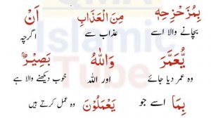 Surah Al BaqarahAyat # 96 | Quran Translation | Quran Majeed Urdu Tarjuma | قرآن مجید کا اردو ترجمہ