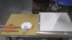 1.Делаем форму из СИЛИКОНА НА ОЛОВЕ для 3d панелей из гипса.Silicone Mold Making-tin silicone