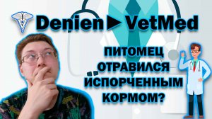 Питомец отравился испорченным кормом?