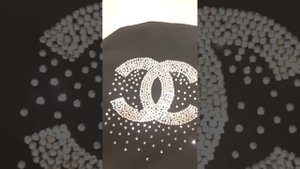 Украсила стразами своими руками