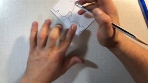 Как сделать гирлянду из бумаги снеговик и ёлочка. Origami DIY.