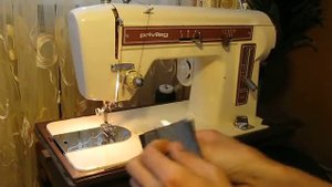 Sewing machine Швейная машина Privileg Zick-Zack mod.192 YB test кожа