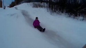 VLOG - Горки,Ледянки,Снежки?