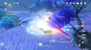 Genshin Impact - Quest Complete the challenge by dispersing the Electro fog 0/1