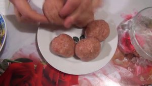 Куриные #котлеты с #грибами. Chicken cutlets with mushrooms.