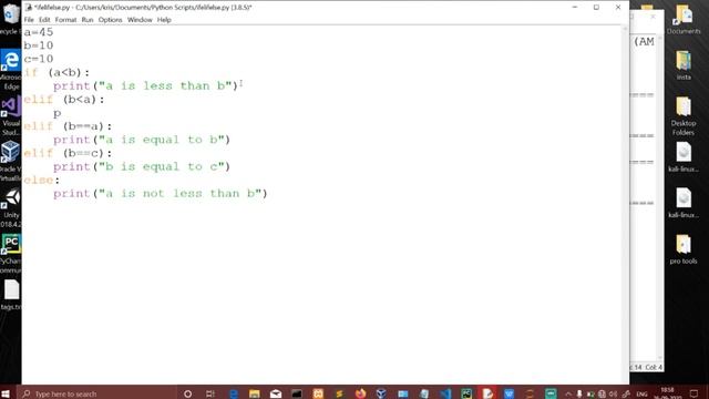 if..elif..else in python (tamil) | control statement in python | Quick through