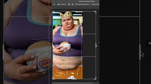 Making a Burger King Ad With Photoshop’s Generative AI