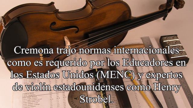 CREMONA marca de violín oficial