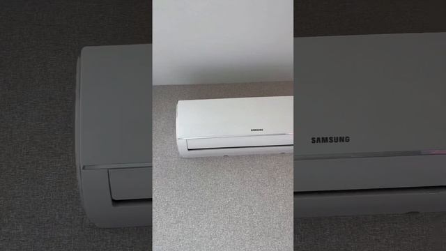 Инверторный кондиционер Samsung. #samsung #hvac #кондиционерымонтаж