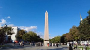 Змеиная колонна, короткая история. Площадь Султанахмет. Стамбул.